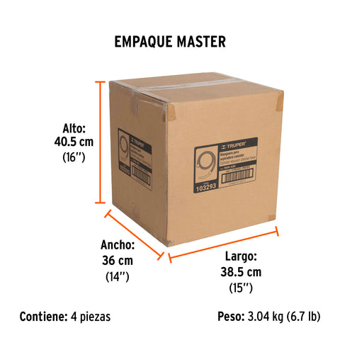 Manguera para aspiradoras ASD-150 y ASD-180, TRUPER | MAN-ASD | 103293