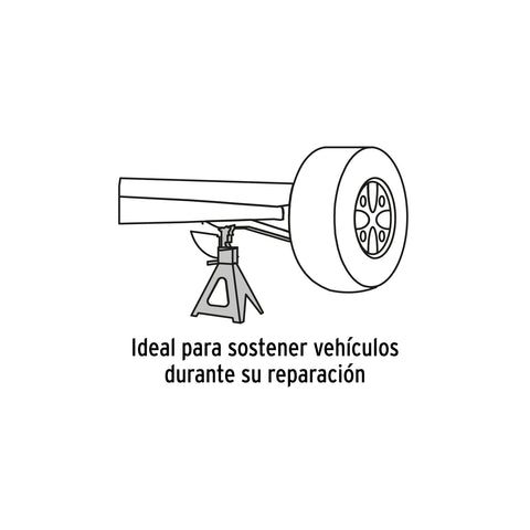 Torres para auto, 2 toneladas, 2 piezas, TRUPER | TORAU-2 | 103322