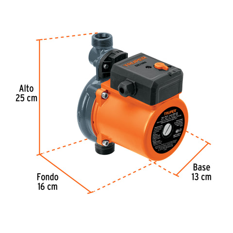 Bomba presurizadora 1/3 HP, TRUPER | PRE-1/3S | 103356
