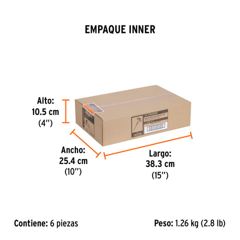 Aspersor plástico 11', una vía, estaca metálica, TRUPER | ASP-P11 | 10336