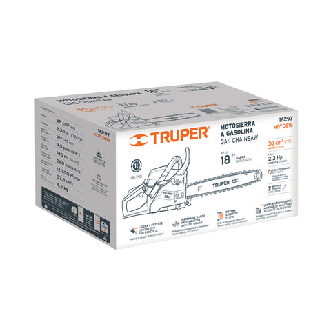 Caja de empaque de repuesto para MOT-3818, Truper | CJ-MOT-3818 | 103399