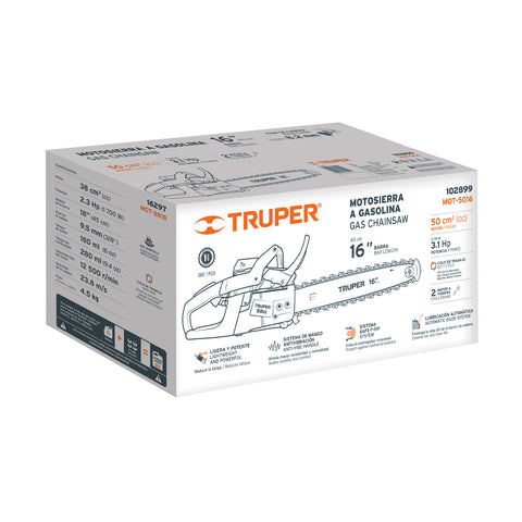 Caja de empaque de repuesto para MOT-5016, Truper | CJ-MOT-5016 | 103400