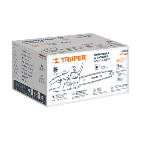 Caja de empaque de repuesto para MOT-5018, Truper | CJ-MOT-5018 | 103401