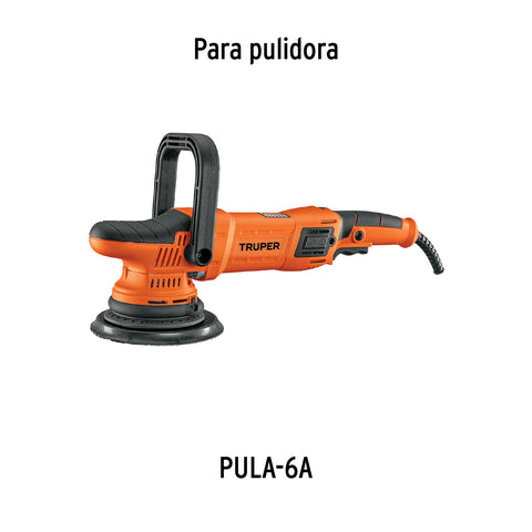 Borla p/pulir de lana de 6' hook and loop, TRUPER | BOR-PULA-6A | 103420