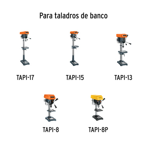 Juego de 8 brocas clavacote para madera, TRUPER | JBC-8 | 103437