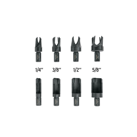 Juego de 8 brocas clavacote para madera, TRUPER | JBC-8 | 103437