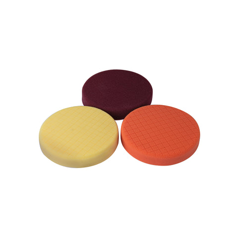 Juego de 3 esponjas p/pulir de 7' hook and loop,TRUPER | ES-PULA-7 | 103439