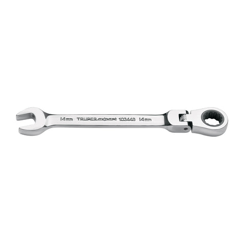 Llave combinada con matraca 14 mm flexible, Expert | LL-2014MXF | 103448