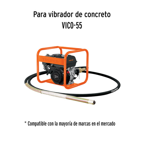 Chicote 6 m para Vibrador de concreto, Truper | CH-VICO-6 | 103504