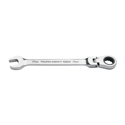 Llave combinada con matraca 17 mm flexible, Expert | LL-2017MXF | 103541