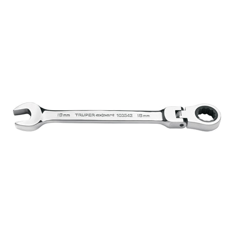 Llave combinada con matraca 18 mm flexible, Expert | LL-2018MXF | 103542