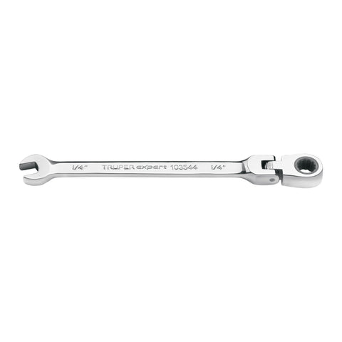 Llave combinada con matraca 1/4' flexible, Expert | LL-2008XF | 103544