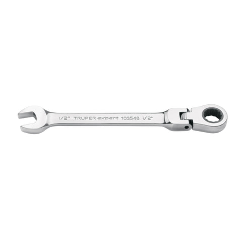 Llave combinada con matraca 1/2' flexible, Expert | LL-2016XF | 103548