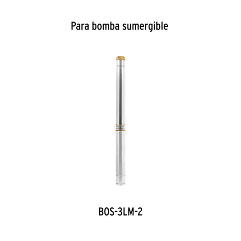 Caja de control p/bomba pozo profundo 3 HP, 220V, Truper | CE-BOS-3LM-2 | 103571