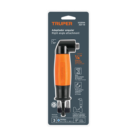 Adaptador p/destornilladores de impacto, porta puntas 1/4' | ADI-14 | 103594