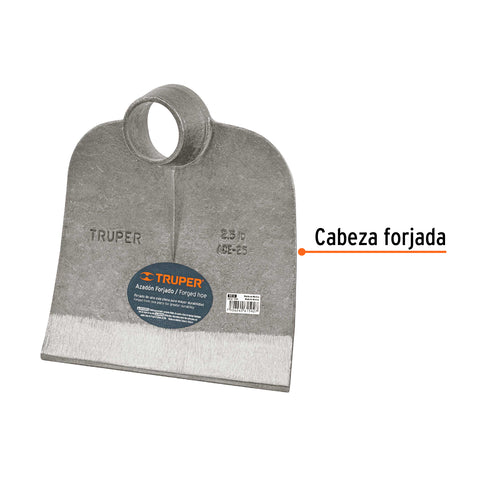 Azadón Centroamericano 2.5 lb, sin mango, TRUPER | ACE-25 | 10361