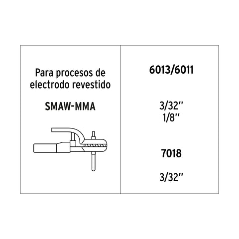 Mini soldadora inversora 100A, 127V, TRUPER | SOIN-100MT | 103701