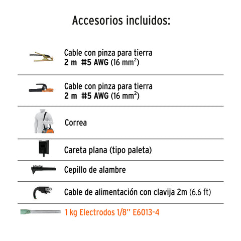 Soldadora inversora 100A, 127V, TRUPER | SOIN-100T | 103702