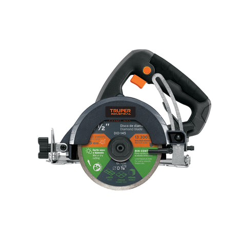 Cortadora para azulejos, 4-1/2', 1320W, TRUPER INDUSTRIAL | CAZE-4-1/2N | 103738