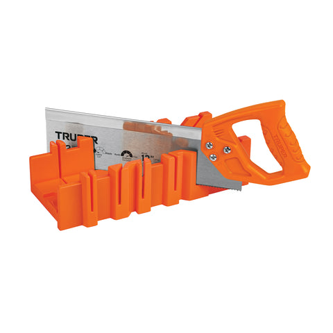 Caja de inglete con serrucho de costilla 12', TRUPER | CAIN-12 | 103750