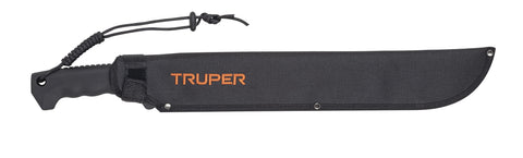 Machete doble filo 14', cacha inyectada, con funda, TRUPER | MACH-14X | 103827