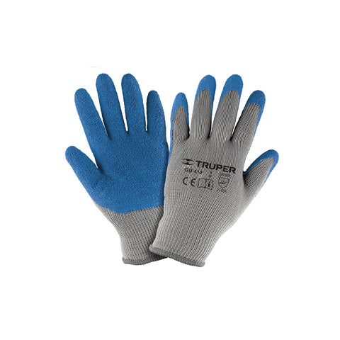 Guantes de poliéster recubiertos de latex, XG, Truper | GU-414 | 103871