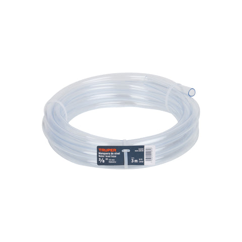 Manguera de Nivel, 3/8', rollo de 3m, TRUPER | MAN-3/8X3N | 104055