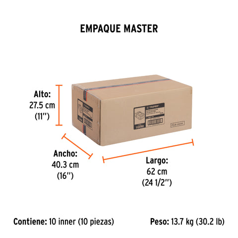 Inversor de corriente de 750 W con puertos USB, Truper | INCO-750 | 10490