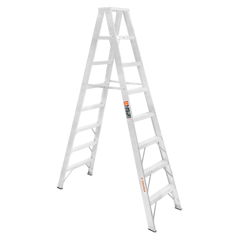 Escalera de tijera doble, tipo ll, 7 escalones, Truper | ESTD-27 | 10498