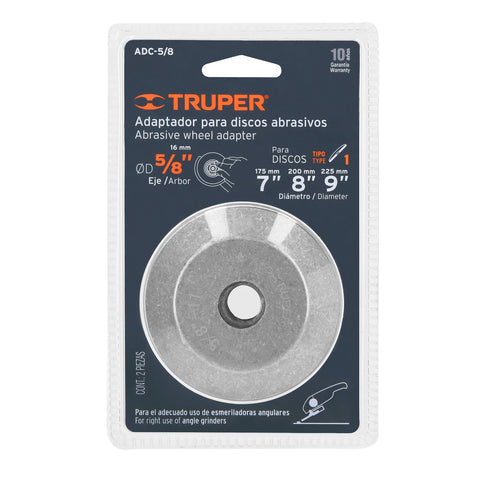 Adaptador para discos abrasivos 7' a 9', tipo 41, 5/8-11 | ADC-5/8 | 10540