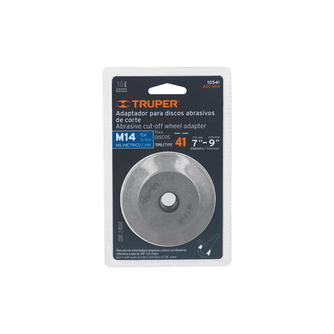 Adaptador para discos abrasivos 7' a 9', tipo 41, M14-2.0mm | ADC-M14 | 10541