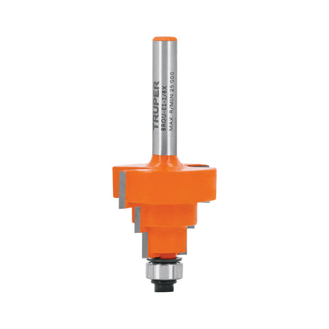 Broca para router, escalonada, 1-1/8', con balero, Truper | BROU-E1-1/8X | 10673