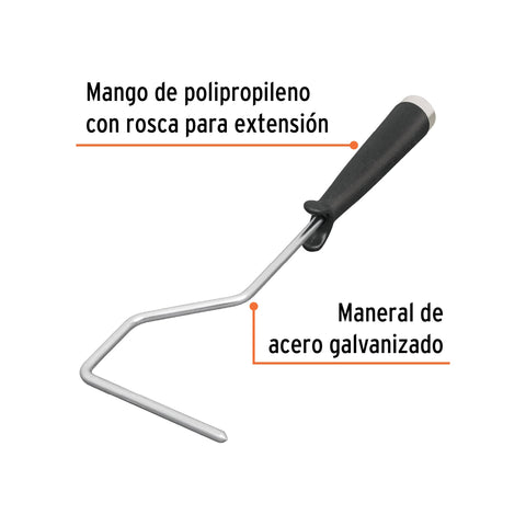 Maneral de 4' para rodillo, TRUPER | MAROD-371 | 10742