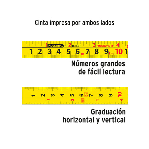 Flexómetro Auto-Lock contra impactos 5.5 m cinta 25 mm | FA-55M | 10748
