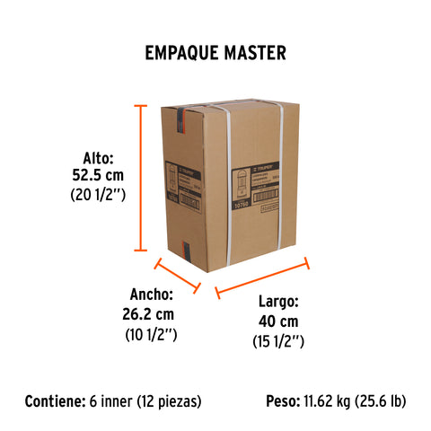 Linterna de LED para campamento, tipo farol, de Pilas 3 D | LACA-3D | 10760