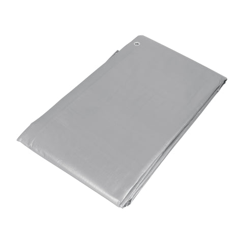 Lona de polietileno reforzada 4 x 4 m, gris, 180g/m2, TRUPER | LT-44 | 10773