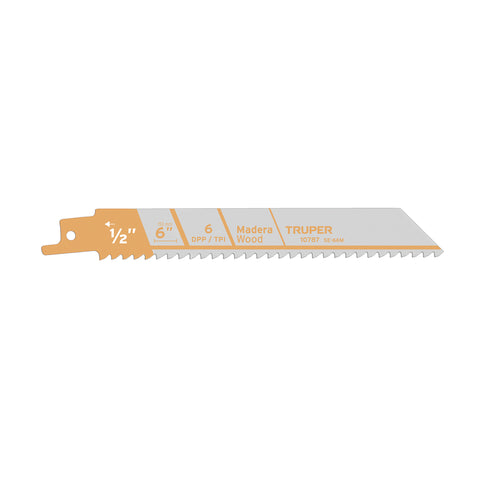 Blíster con 2 seguetas sierra sable 6' 6 DPP para madera | SE-66M | 10787