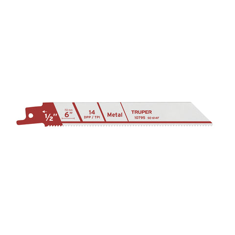 Blíster con 2 seguetas sierra sable 6' 14 DPP para metal | SE-614F | 10795
