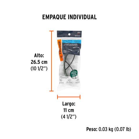 Lentes de seguridad verdes, Truper Ultralite | LEN-LS5 | 10820