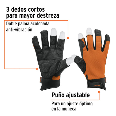 Guantes para mecánico, alta sensibilidad, TRUPER | GU-635 | 10847