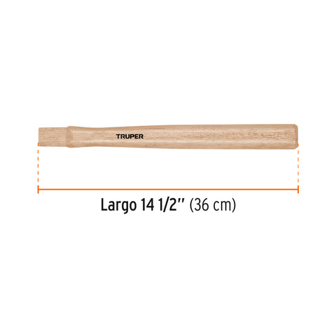 Mango para martillos de bola MB-12 y MB-16, 14-1/2', Truper | MG-MB-16X | 10860