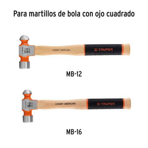Mango para martillos de bola MB-12 y MB-16, 14-1/2', Truper | MG-MB-16X | 10860
