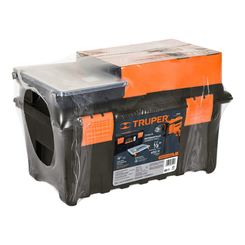 Combo rotomartillo 1/2' 650W, caja p/herramienta,organizador | COMBO-100 | 10884