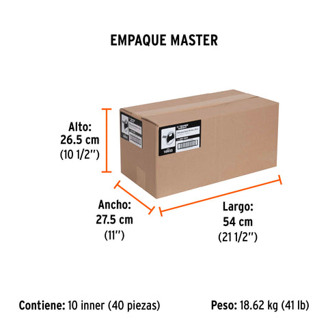 Cinta para ducto 30m x 48mm, espesor 0.27mm, Expert | CDU-30XX | 10933