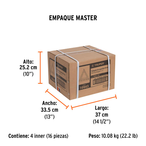 Triángulo de seguridad, 11', TRUPER | TRISE-290 | 10943