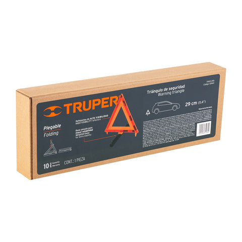 Triángulo de seguridad, 11', TRUPER | TRISE-290 | 10943