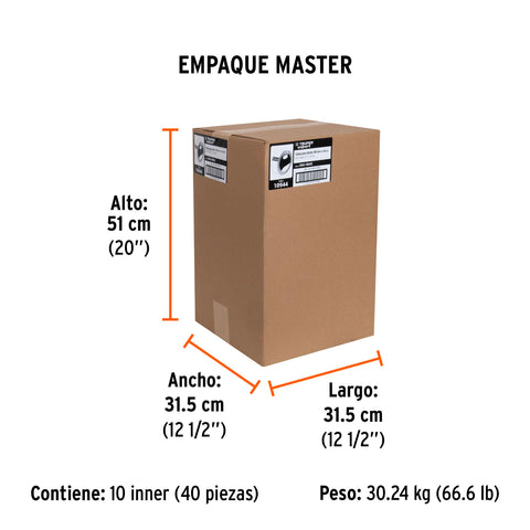 Cinta para ducto 50m x 48mm, espesor 0.27mm, Expert | CDU-50XX | 10944