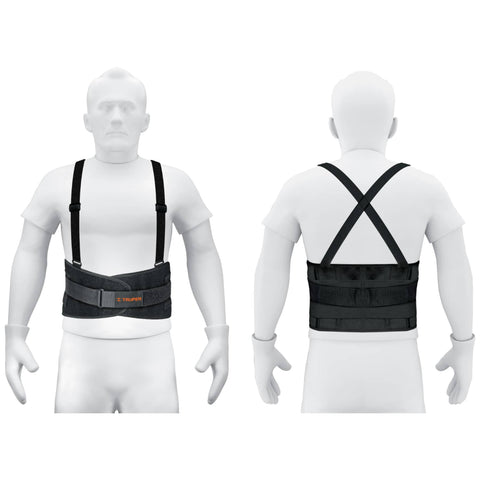 Faja lumbar con tercer cinturón, talla XG, Truper | FAJA-XLX | 10956