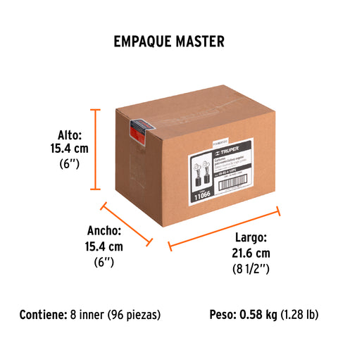Bolsa con 2 carbones de repuesto para ESMA-4-1/2P2, TRUPER | CB-ES-4-1/2P2 | 11066