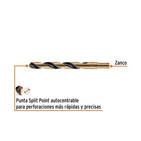Broca HSS 5/8' Trugold para metal, Truper Expert | BAV-5/8 | 11170